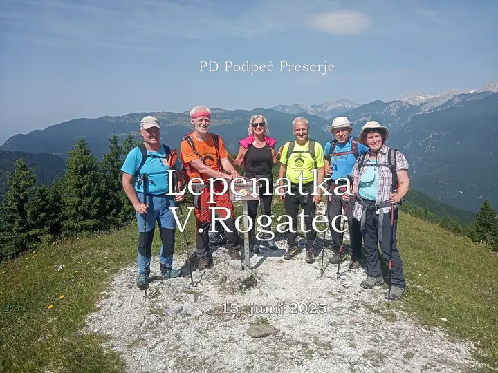 PD na Lepenatki in Velikem Rogaču 15.6.2025