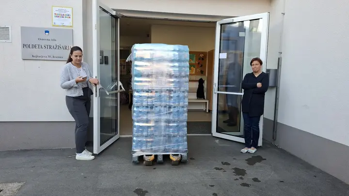 Zagotavljanje pitne vode za šole in vrtec