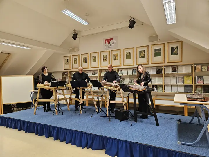 Koncert Slovenskega citrarskega kvarteta v Šentrupertu