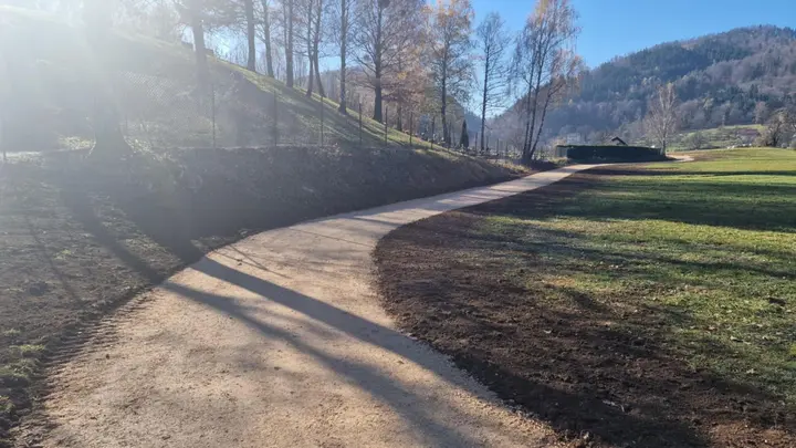 Zaključena rekonstrukcija ceste na Blejski Dobravi