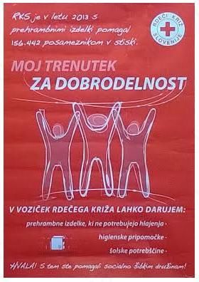 MOJ TRENUTEK ZA DOBRODELNOST