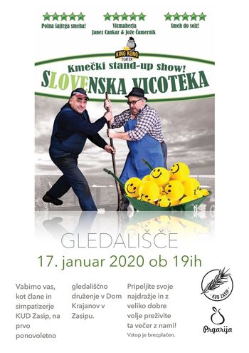 Slovenska vicoteka: Kmečki stand-up show