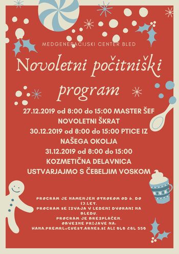 Otroški počitniški program