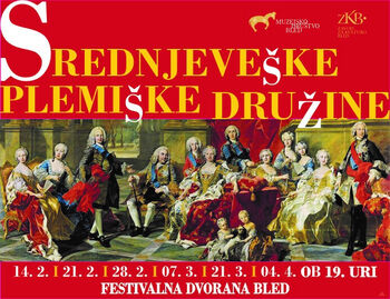 Predavanje Muzejskega društva Bled: Srednjeveške plemiške družine