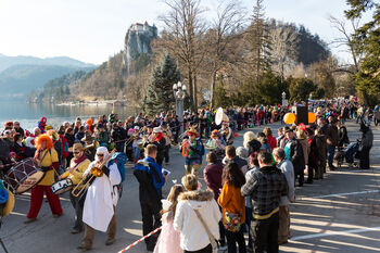 Pustni karneval na Bledu