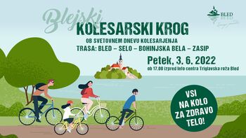 Blejski kolesarski krog ob svetovnem dnevu kolesarjenja