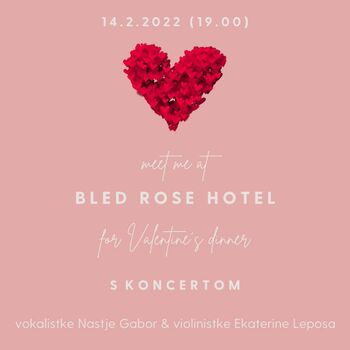 Valentinov koncert & večerja