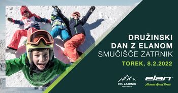 Družinski smučarski dan z Elanom na Zatrniku