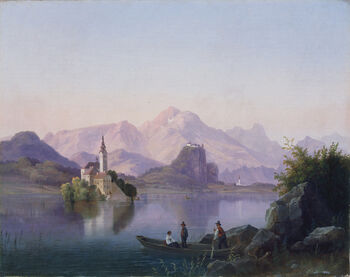 Razstava ob jezeru: Dobro življenje, prosti čas na slikah Narodne galerije