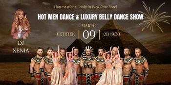 Hot men dance show & luxury belly dancers show