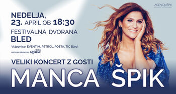 Veliki koncert Mance Špik z gosti