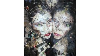 Odprtje razstave Umetniška vozlišča Eve Petrič