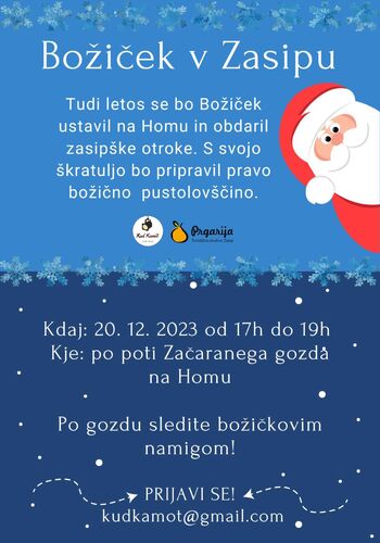 Božiček za Zasipške otroke