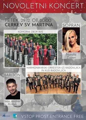 Novoletni koncert v cerkvi sv. Martina