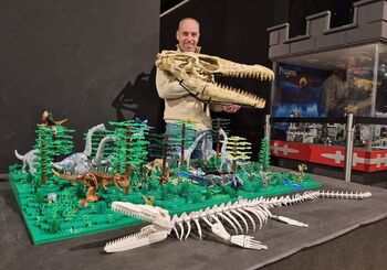 Velika razstava Lego kock na Bledu