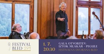 Festival Bled: Iztok Mlakar, Pegule