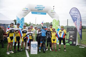 Slovenska olimpijska bakla na poti v Pariz