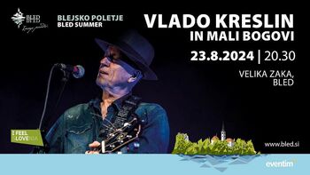 RAZPRODANO: Koncert na jezeru: Vlado Kreslin in Mali Bogovi