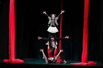 Otroški program: Akrobatsko-gledališka predstava Evolucija