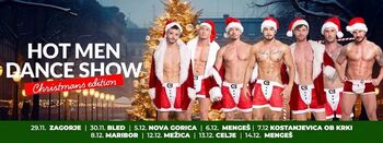 Predstava: Hot Men Dance Show - božična izdaja