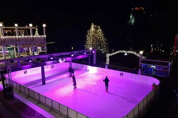 Otvoritev blejskega drsališča z razgledom