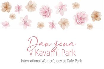 Dan žena v Kavarni Park