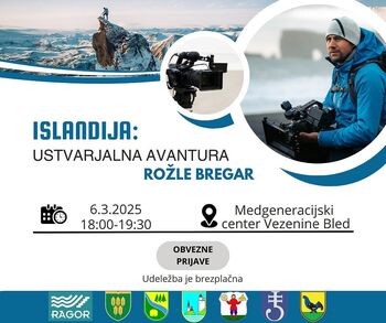 Predavanje "Islandija: Ustvarjalna avantura"