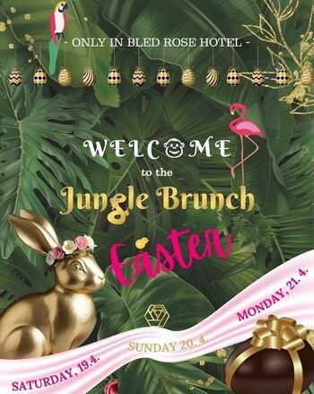 Velikonočni tradicionalni brunch v hotelu Bled Rose