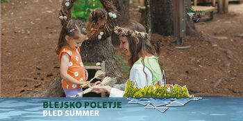 Otroško poletje: Obisk vile Robide iz gozda, zvočna pravljica in ustvarjalna delavnica