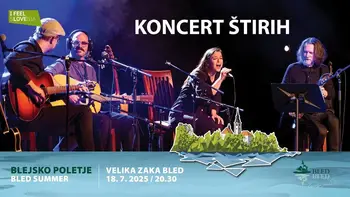 Koncert z razgledom: Koncert štirih: Severa Gjurin, Rudi Bučar, Vasko Atanasovski, Dejan Lapanja