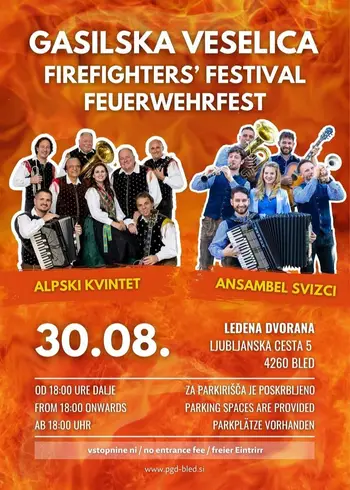 Gasilska veselica PGD Bled