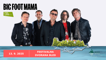 RAZPRODANO: Koncert z razgledom: Big Foot Mama unplugged