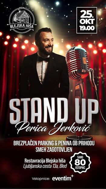 Večer smeha v Blejski hiši