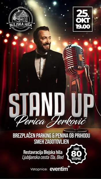 Večer smeha v Blejski hiši