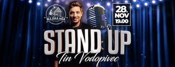 Večer smeha v Blejski hiši s Tinom Vodopivcem