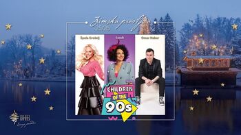 Zimska pravljica: Koncert COT90s: Sendi, Omar Naber, Špela Grošelj