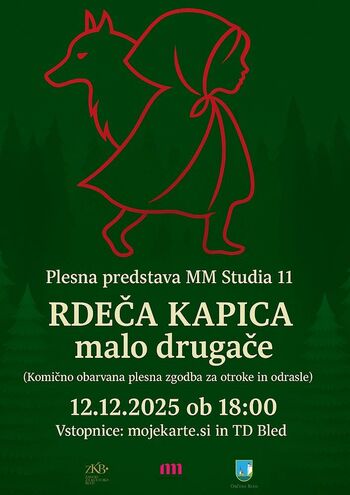 Plesna predstava: Rdeča kapica malo drugače