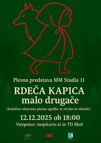 Plesna predstava: Rdeča kapica malo drugače