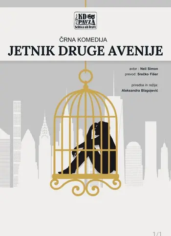 Gledališki abonma KD Bohinjska Bela: Jetnik druge avenije