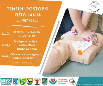 Temeljni postopki oživljanja z uporabo AED