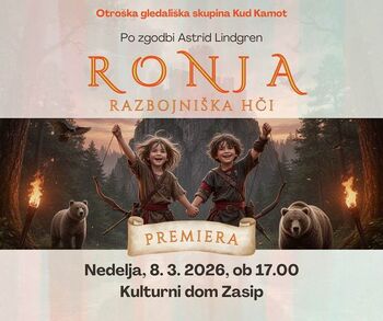 Predstava otroške gledališke skupine KUD Kamot