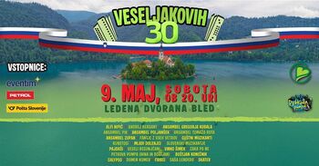 Veseljakovih 30: veliki koncert z gosti