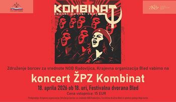 Koncert v počastitev praznika 27. april - dan upora proti okupatorju