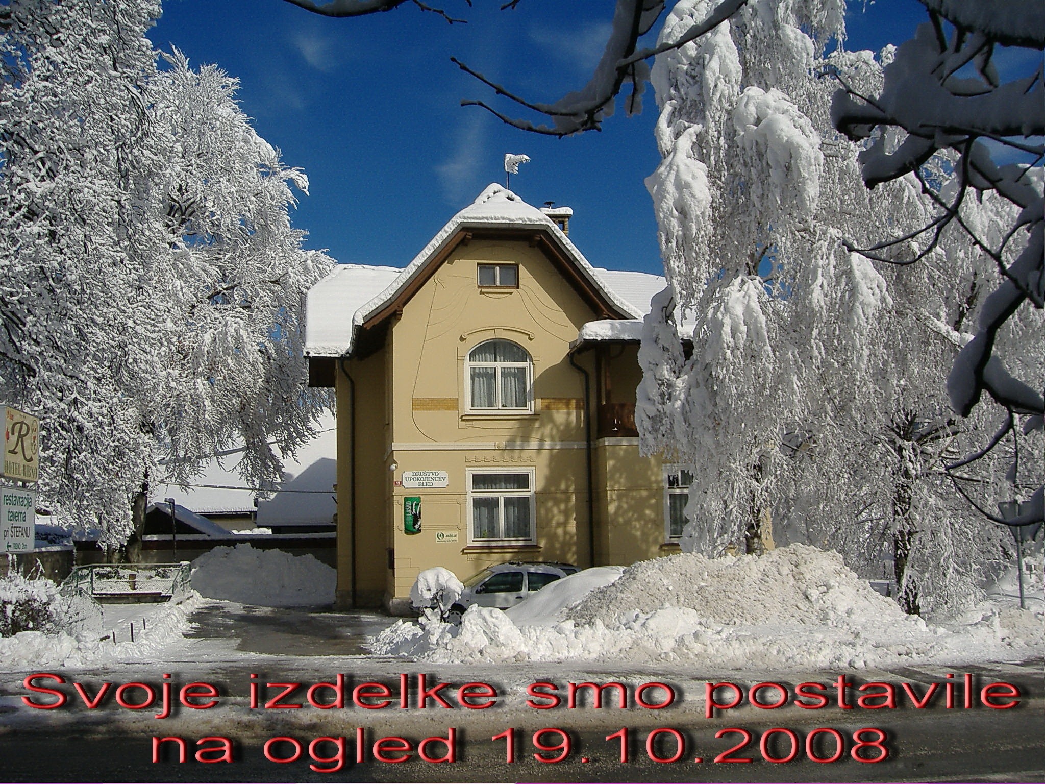 DRUŠTVO UPOKOJENCEV BLED