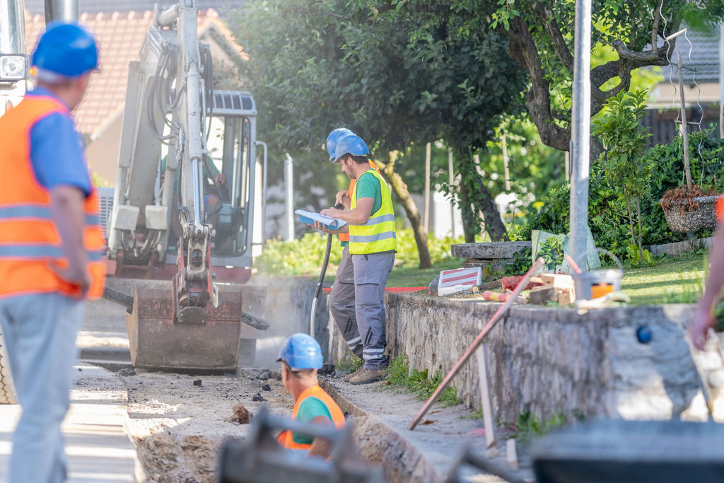 Obnova kanalizacije, vodovoda in ceste na ulici Ob potoku v Ivančni Gorici