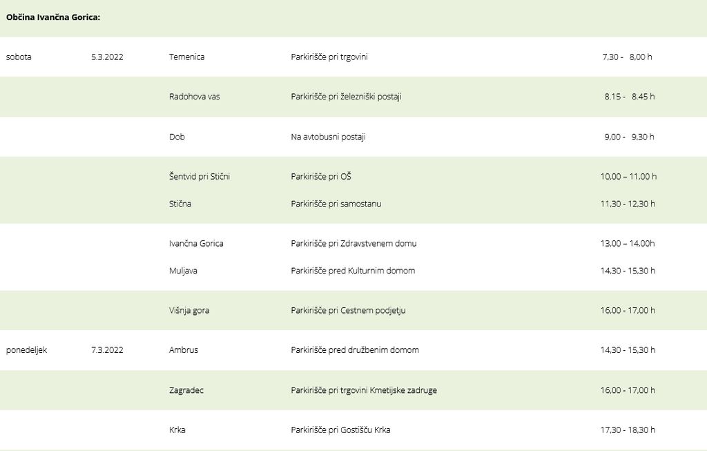 Odvoz nevarnih odpadkov iz gospodinjstev - POMLAD 2022