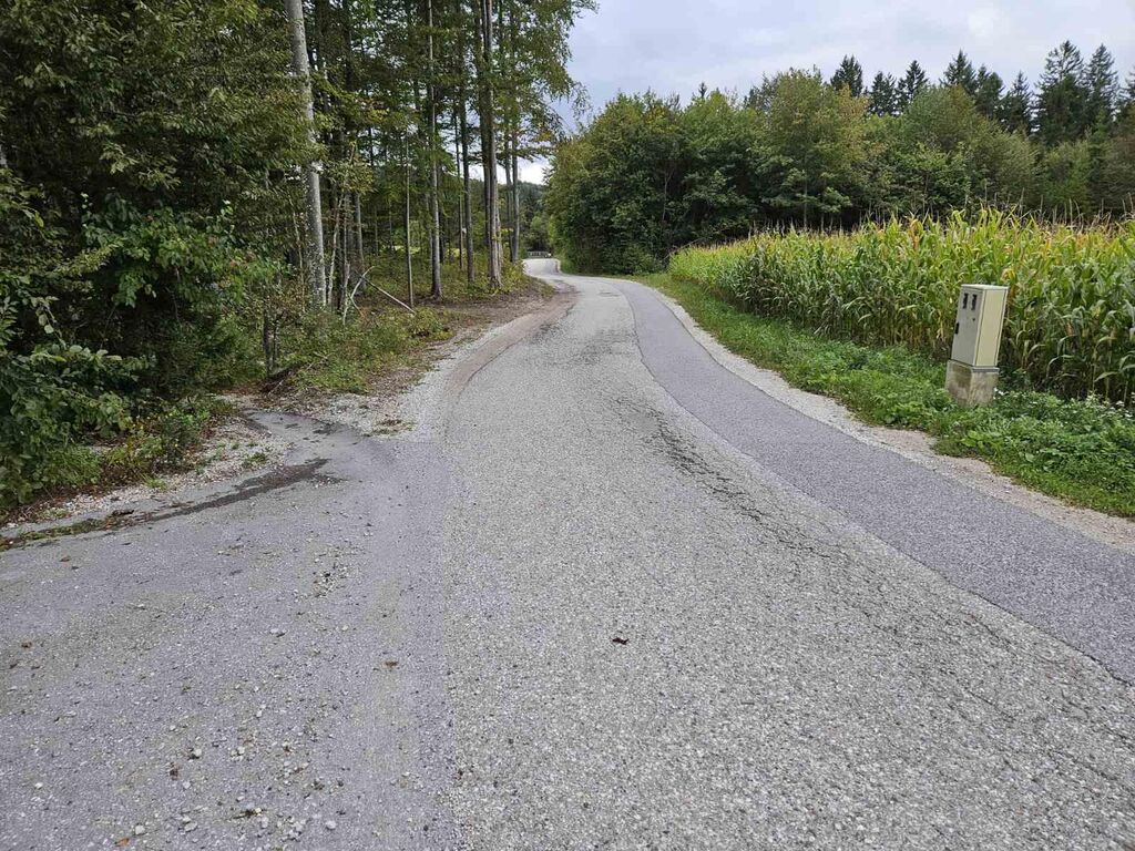 Začela se bo prenova ceste proti Leskovcu nad Višnjo Goro