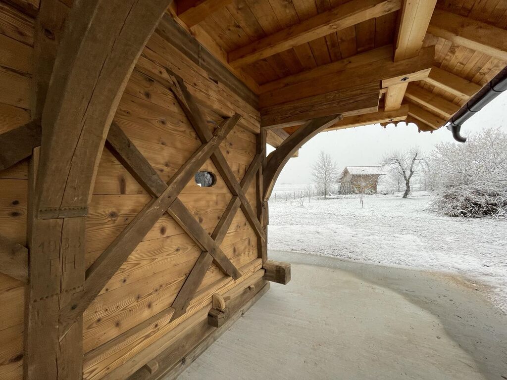 Zaključujejo se dela pri obnovi skednja na Krki