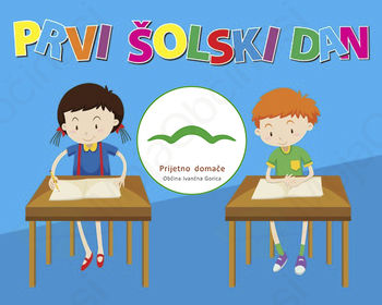 Letos velja posebna pozornost prvim šolskim dnevom