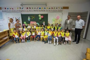 Šolski prag letos prestopilo kar 213 prvošolčkov